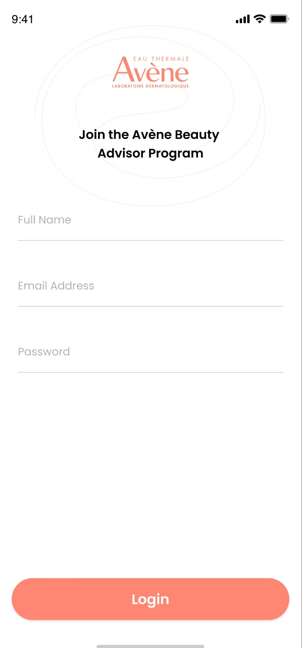 Avène Skin Advisor screen 2
