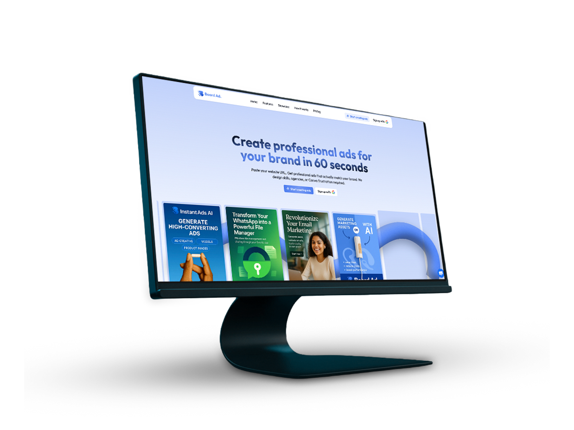 Board Ad application preview