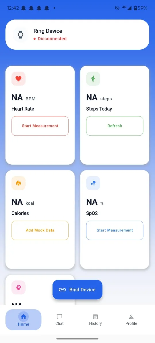 Health Ring AI screen 1