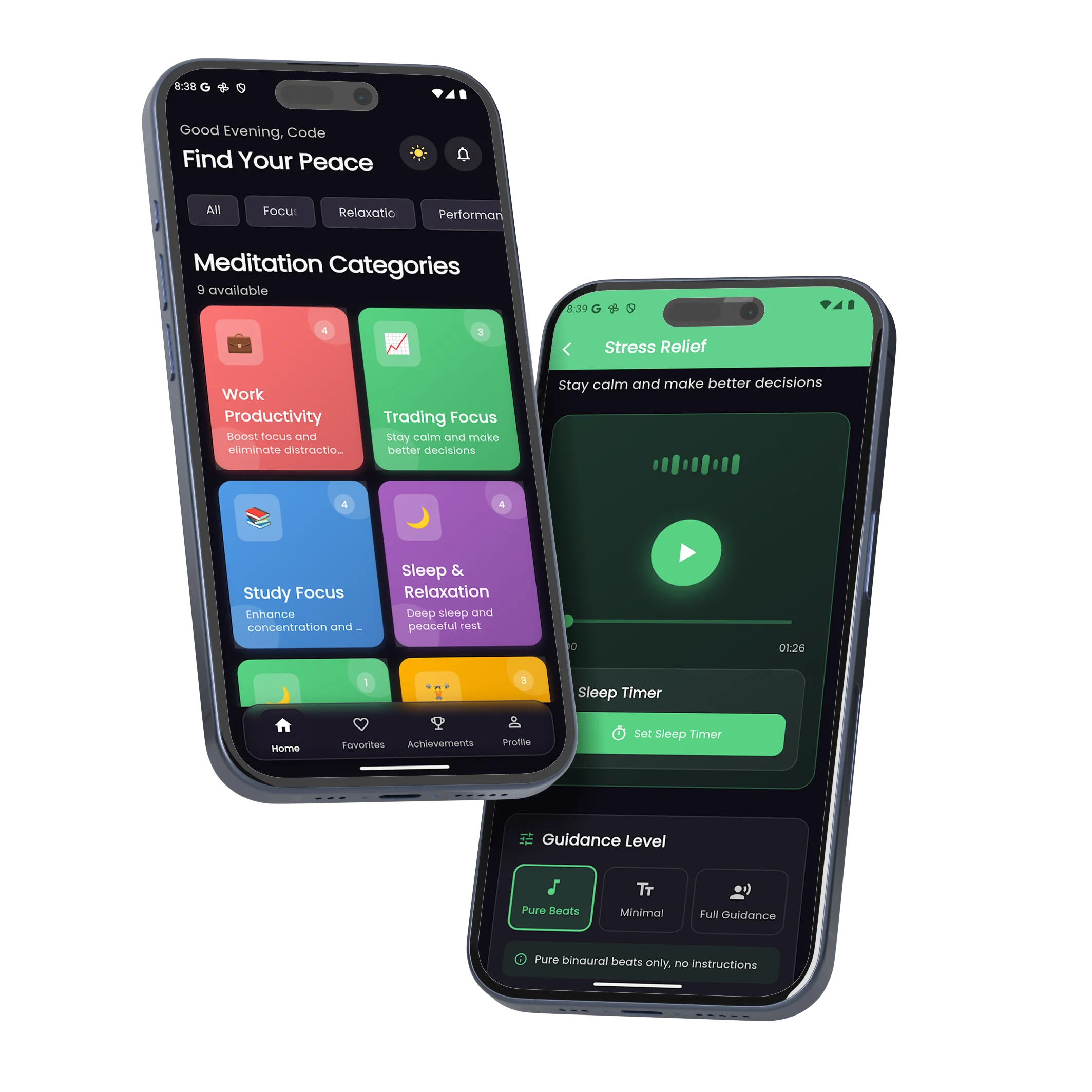 Mind Rewire application preview